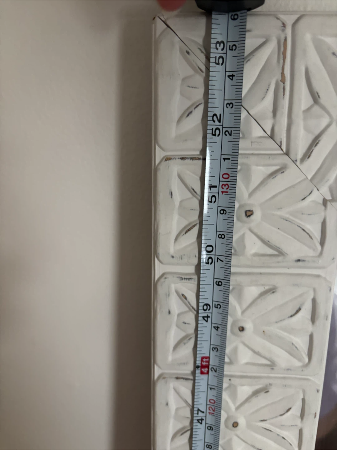White Decorative Mirror - photo 3