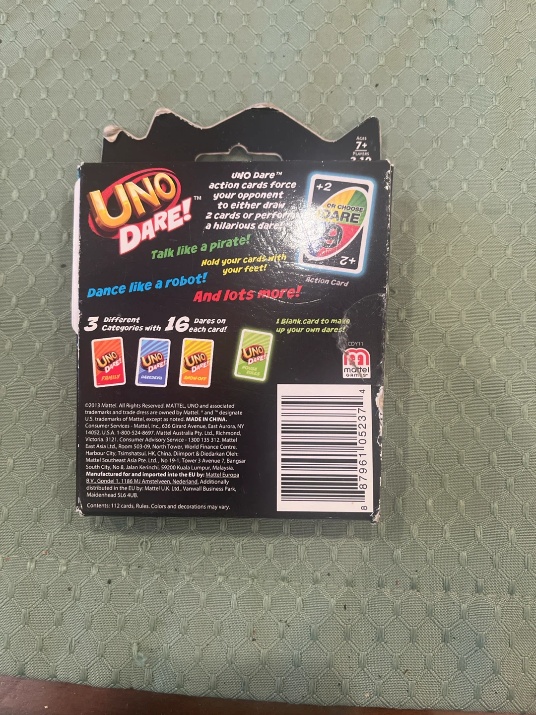 UNO Dare! Card Game - photo 2