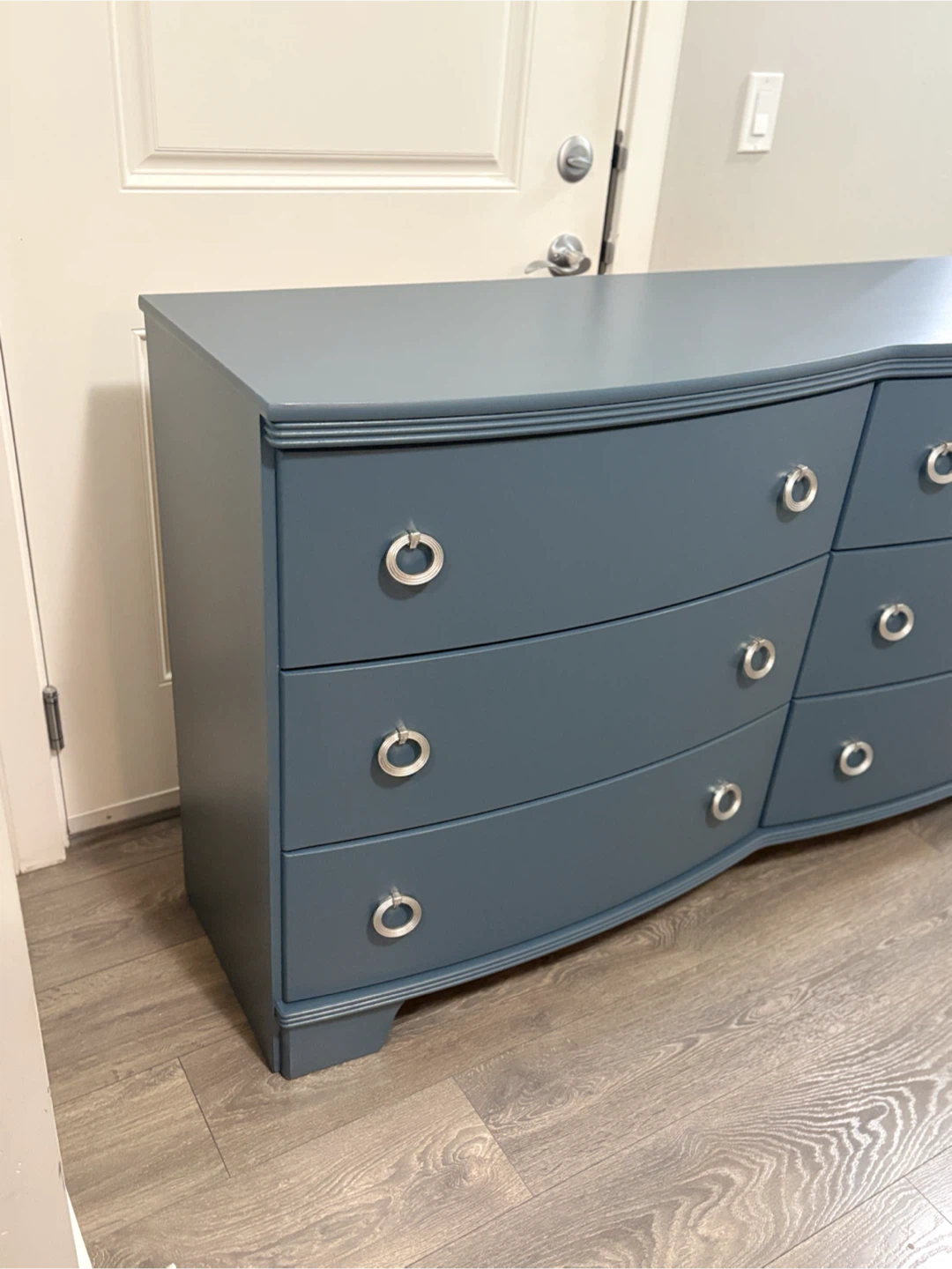 Blue 6-Drawer Dresser - photo 3