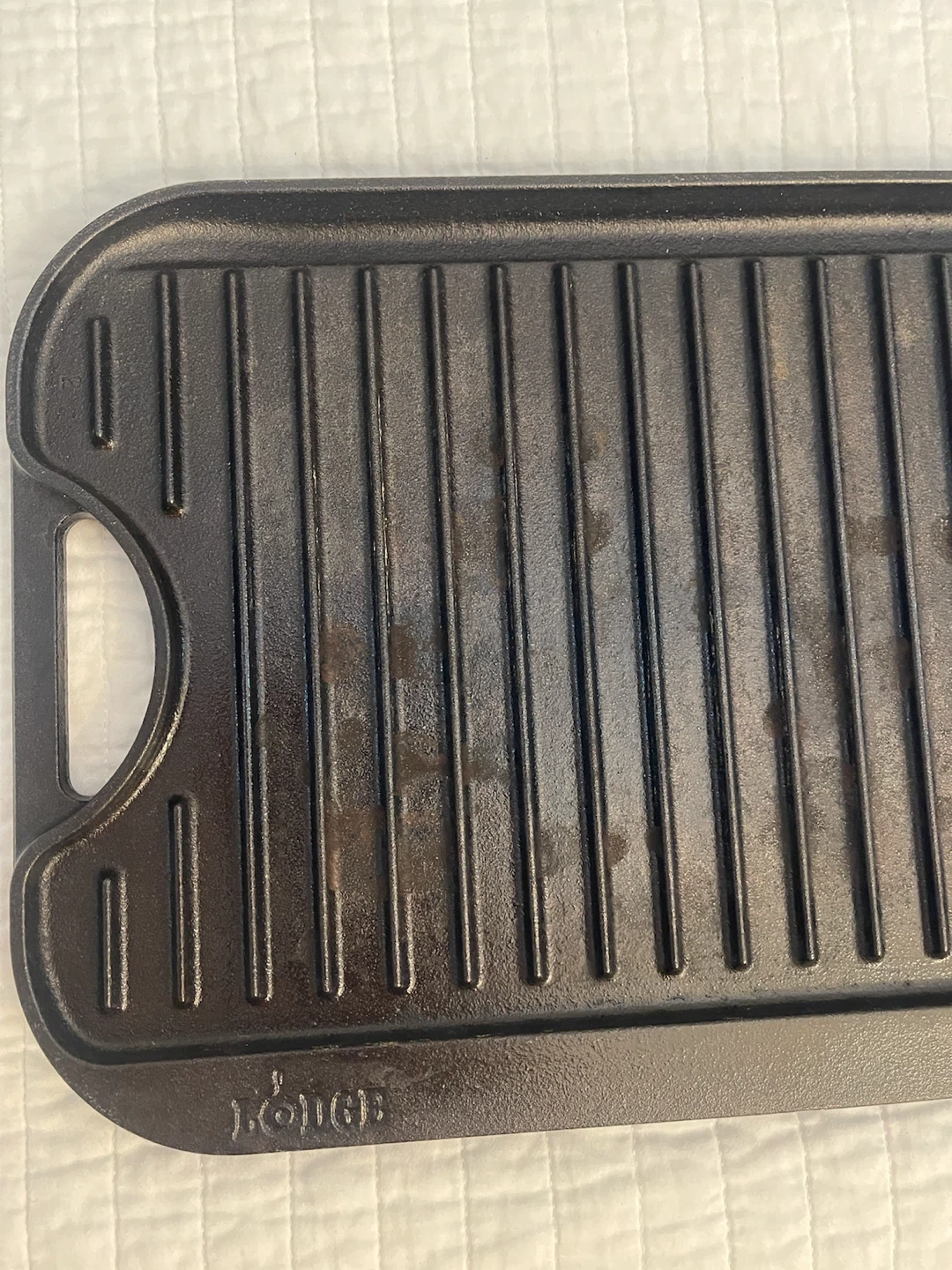 Lodge Cast Iron Reversible Grill/Griddle - photo 2