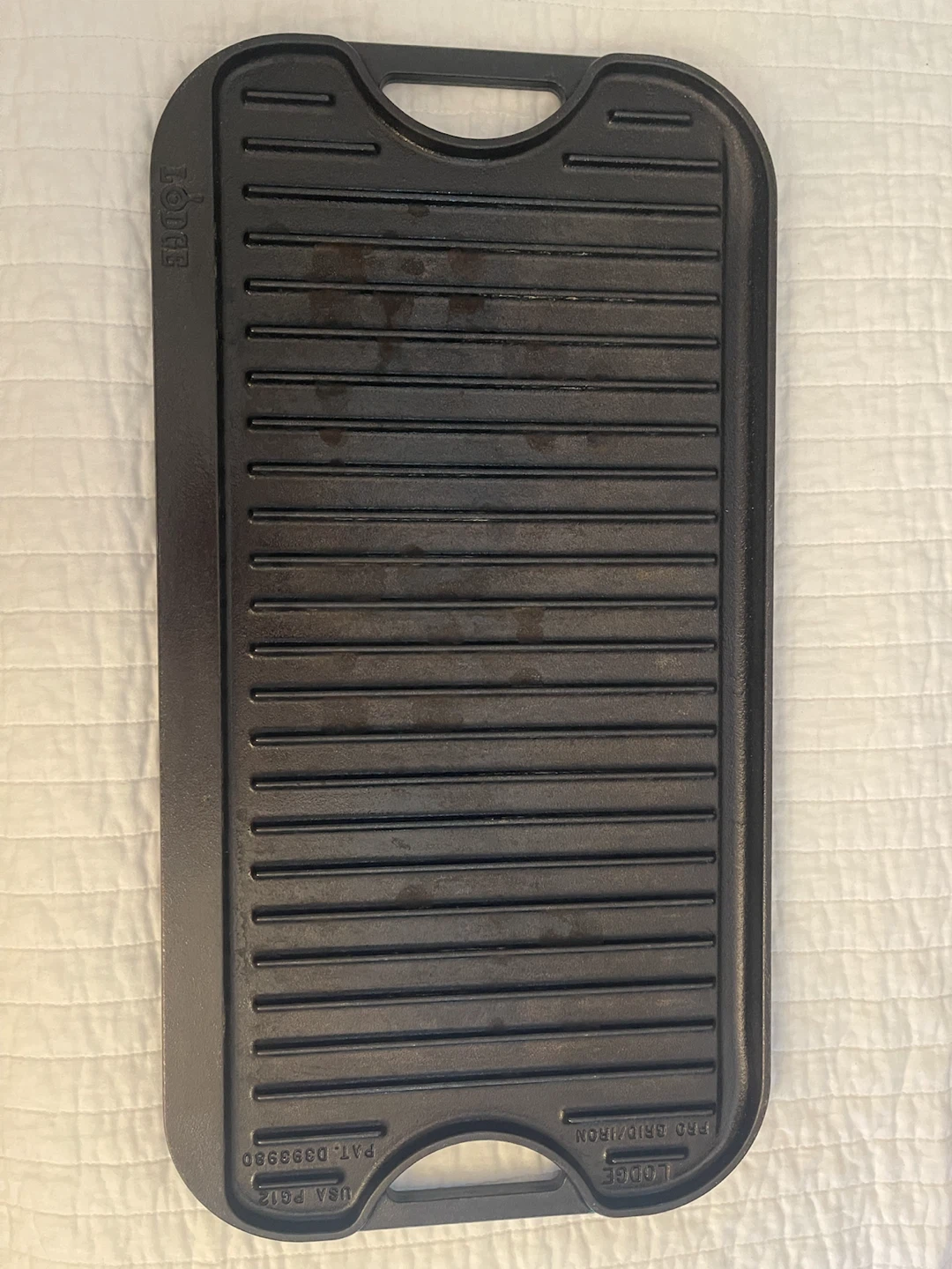 Lodge Cast Iron Reversible Grill/Griddle - photo 3