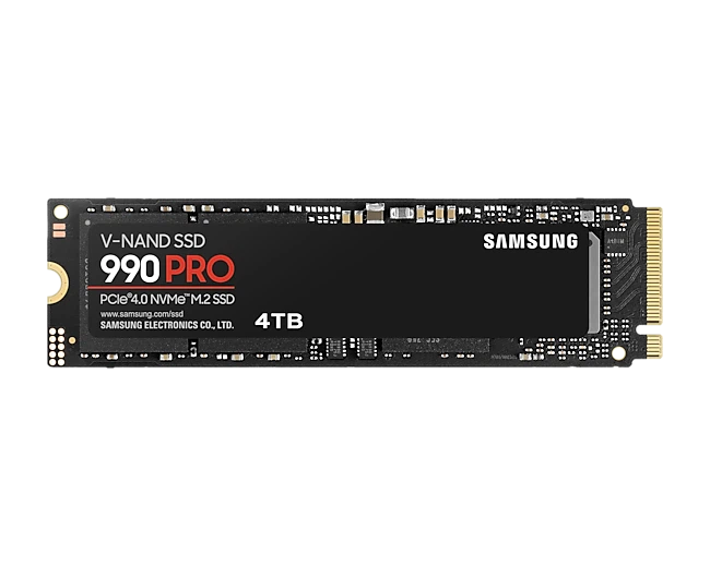 Samsung 990 PRO 4TB NVMe M.2 SSD
