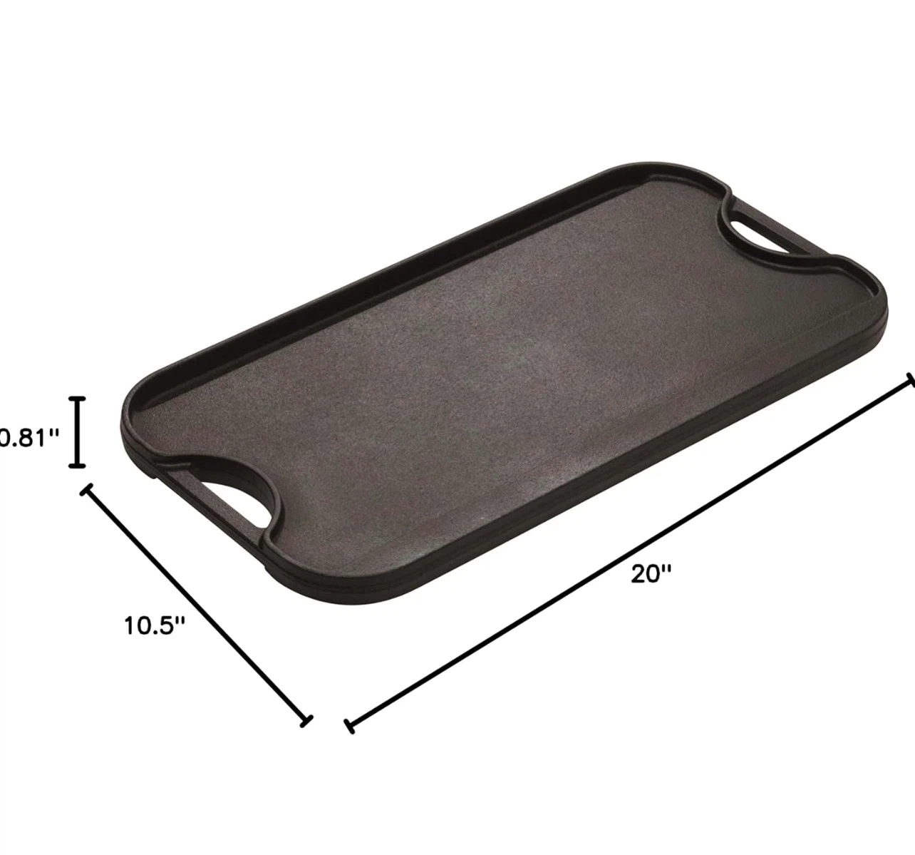 Lodge Cast Iron Reversible Grill/Griddle - photo 4
