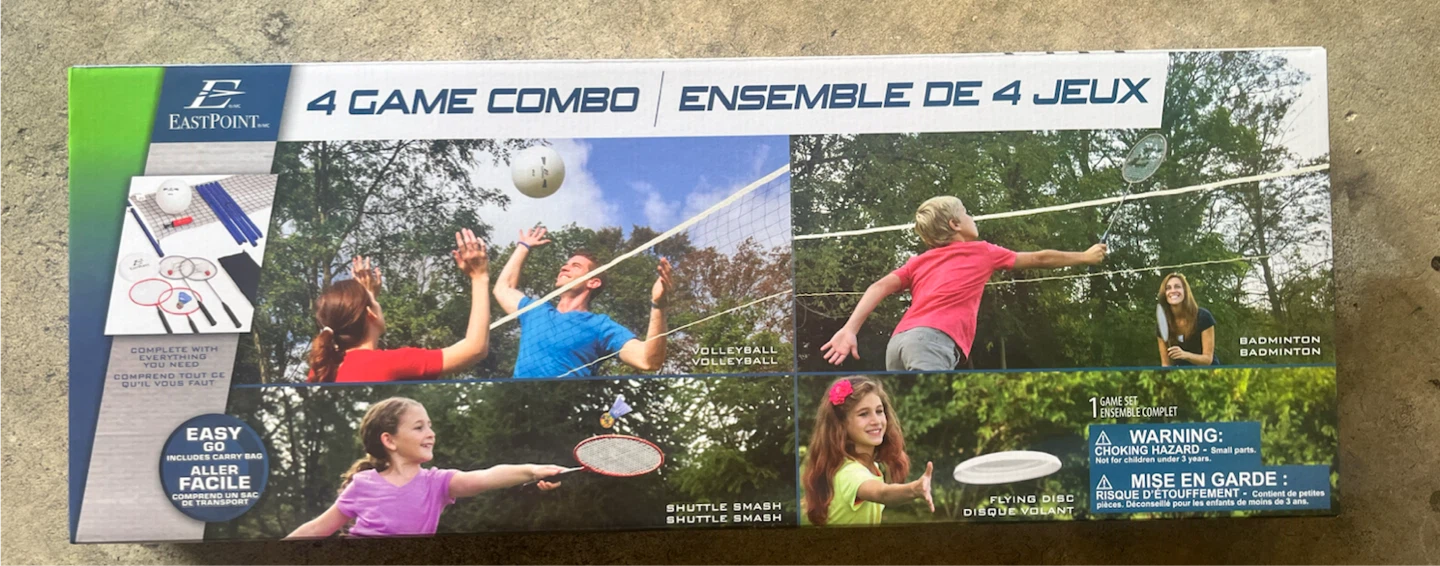 Eastpoint Sports 4 Game Combo Set