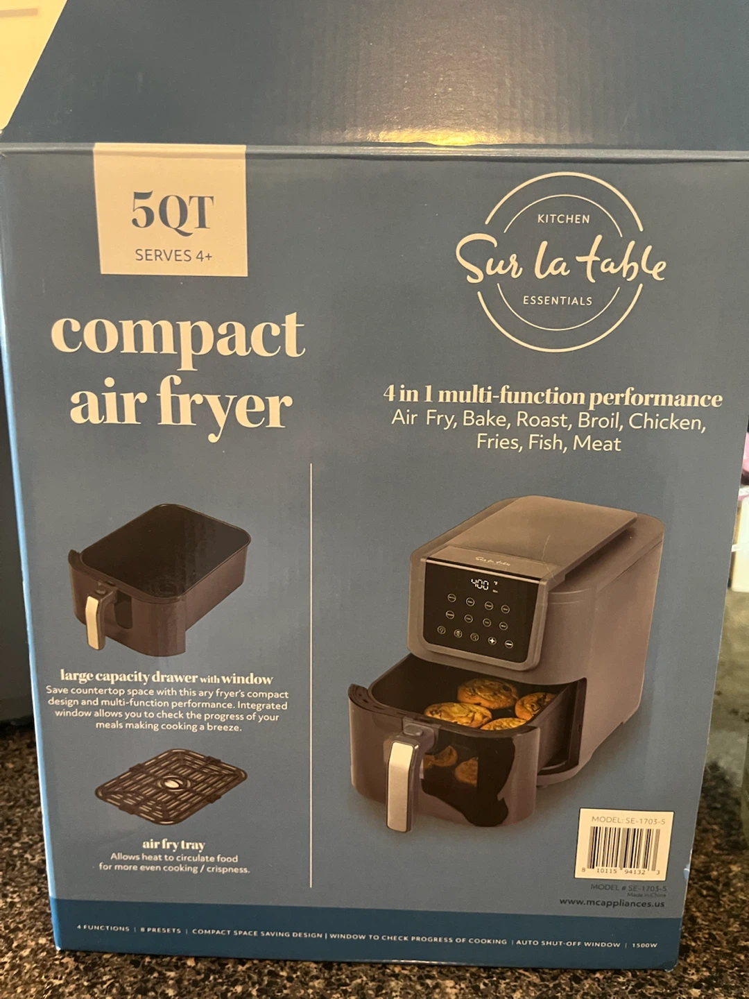 Sur La Table 5QT Compact Air Fryer