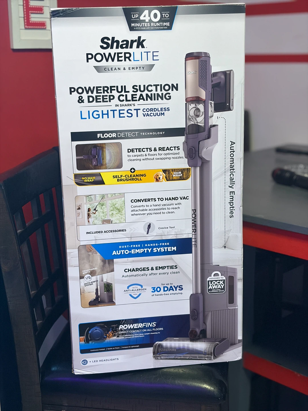Shark PowerFins Cordless Stick Vacuum