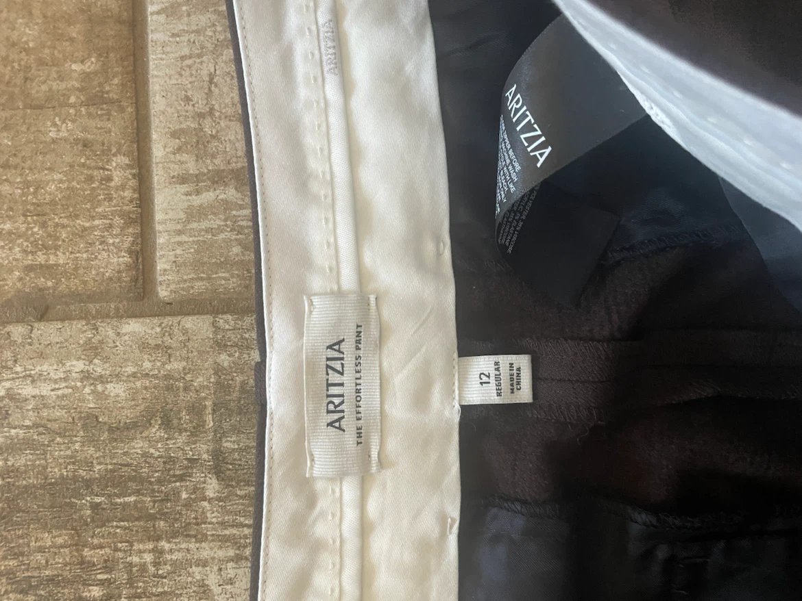Aritzia The Effortless Pant - Brown Size 12 - photo 2