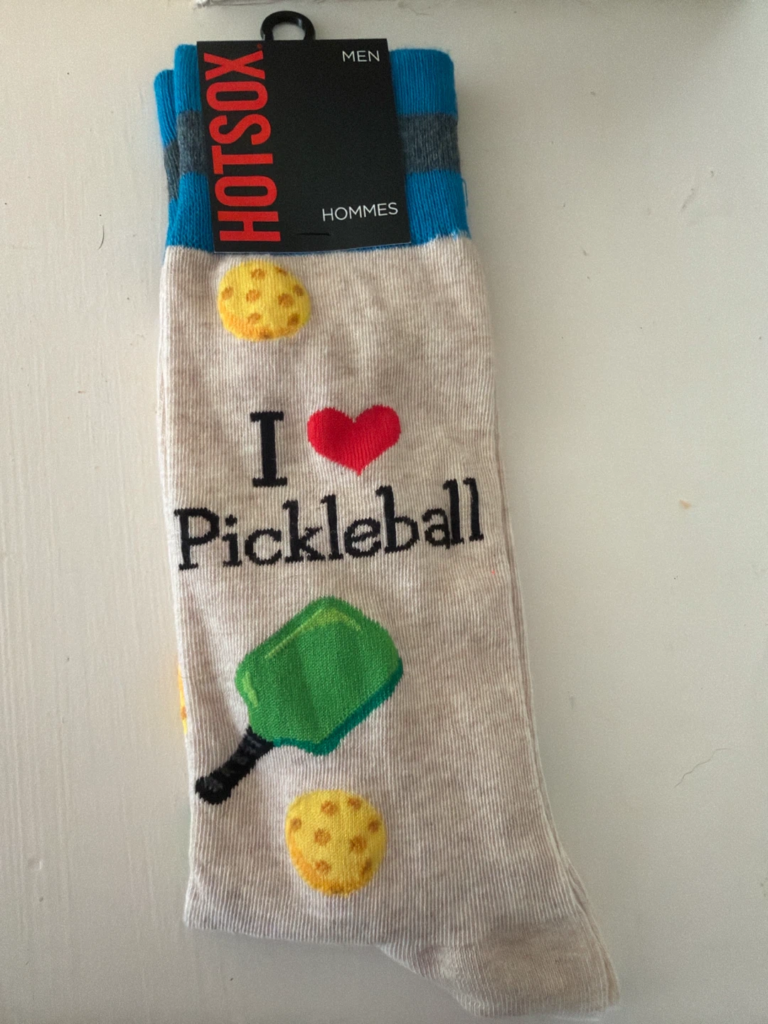 Hot Sox I Love Pickleball Socks