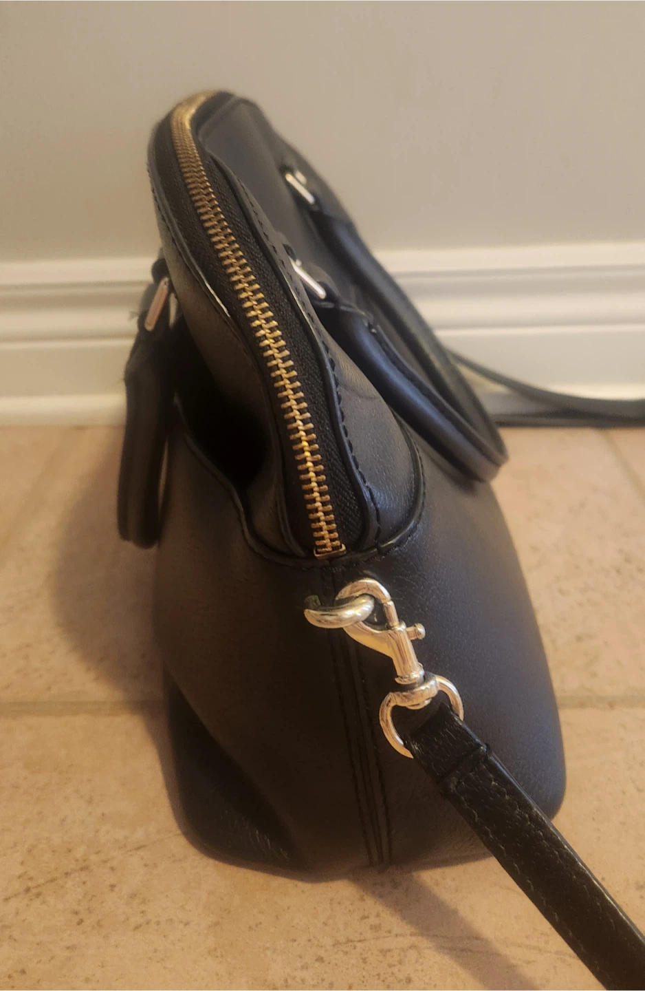Kate Spade Black Leather Satchel Handbag - photo 2