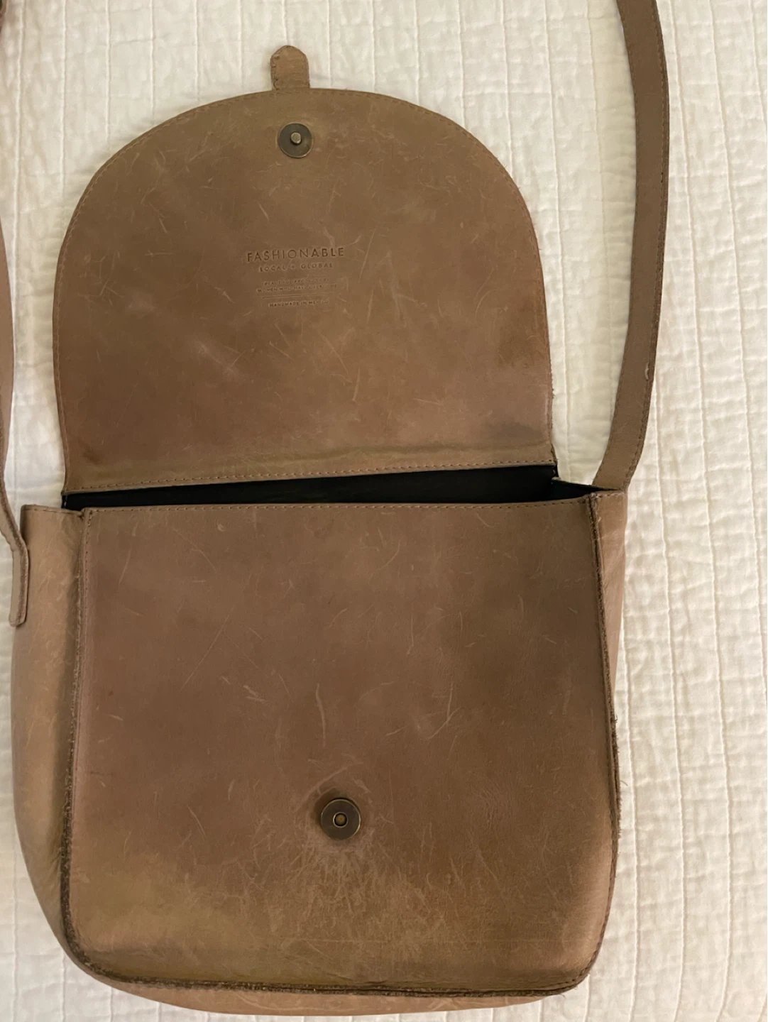 Genuine Leather, ABLE saddle bag - photo 2