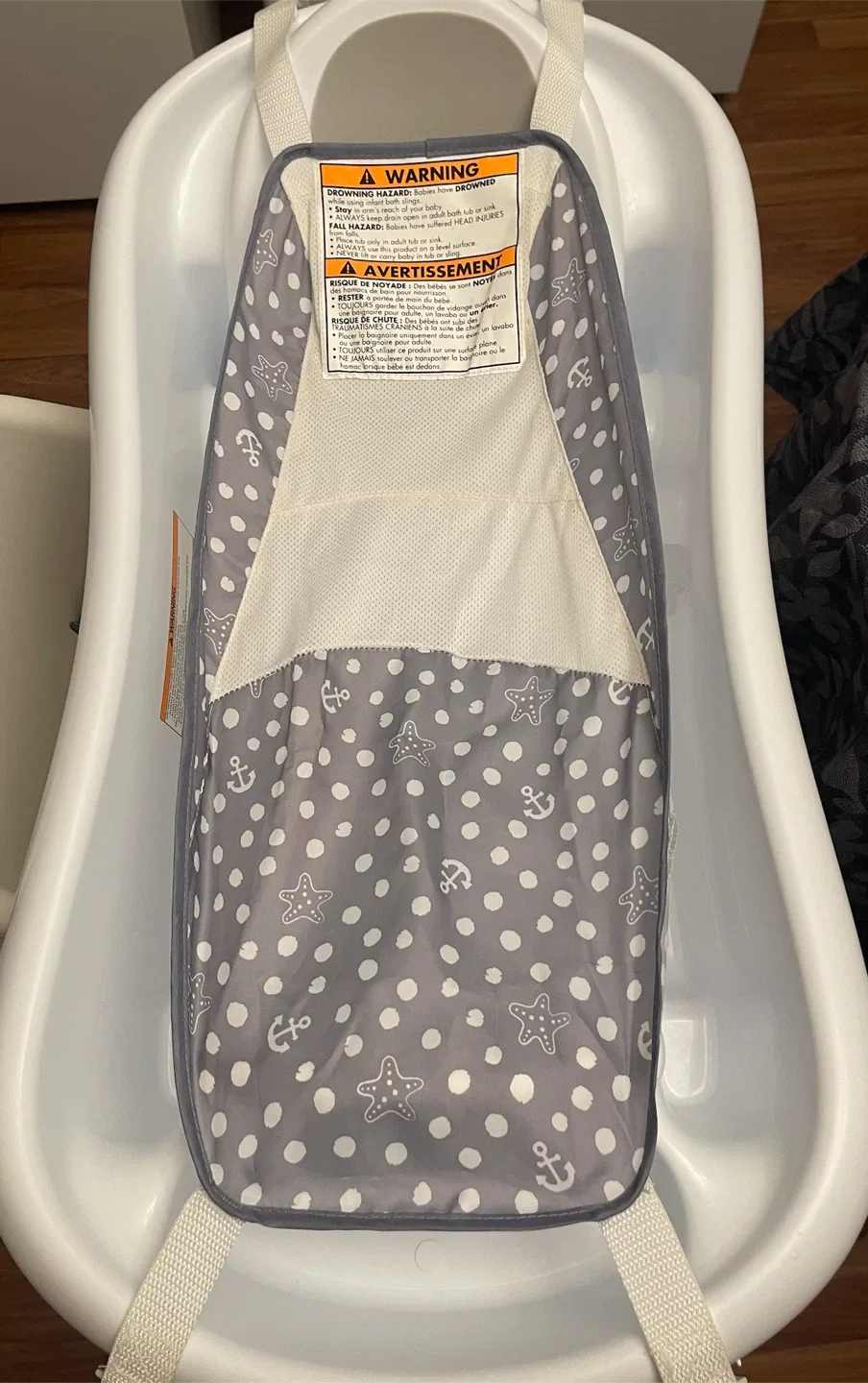 Infant to Toddler Bath Tub with Sling - photo 2