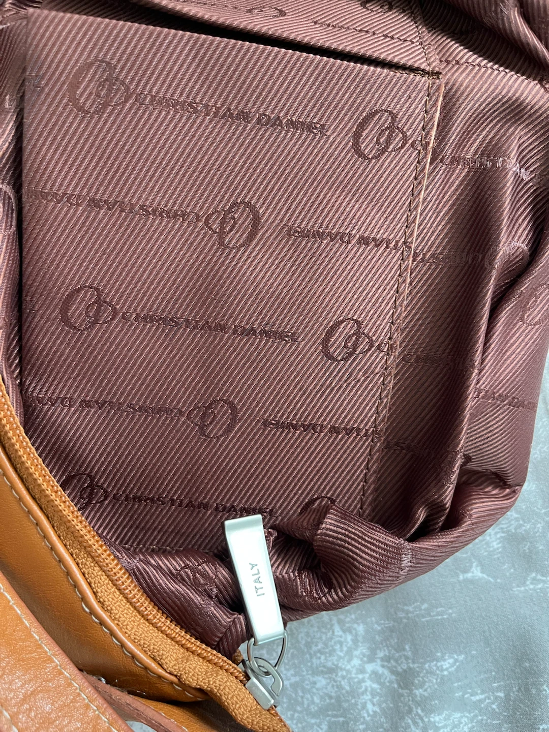 Christian Daniel Brown Leather Shoulder Bag - photo 4
