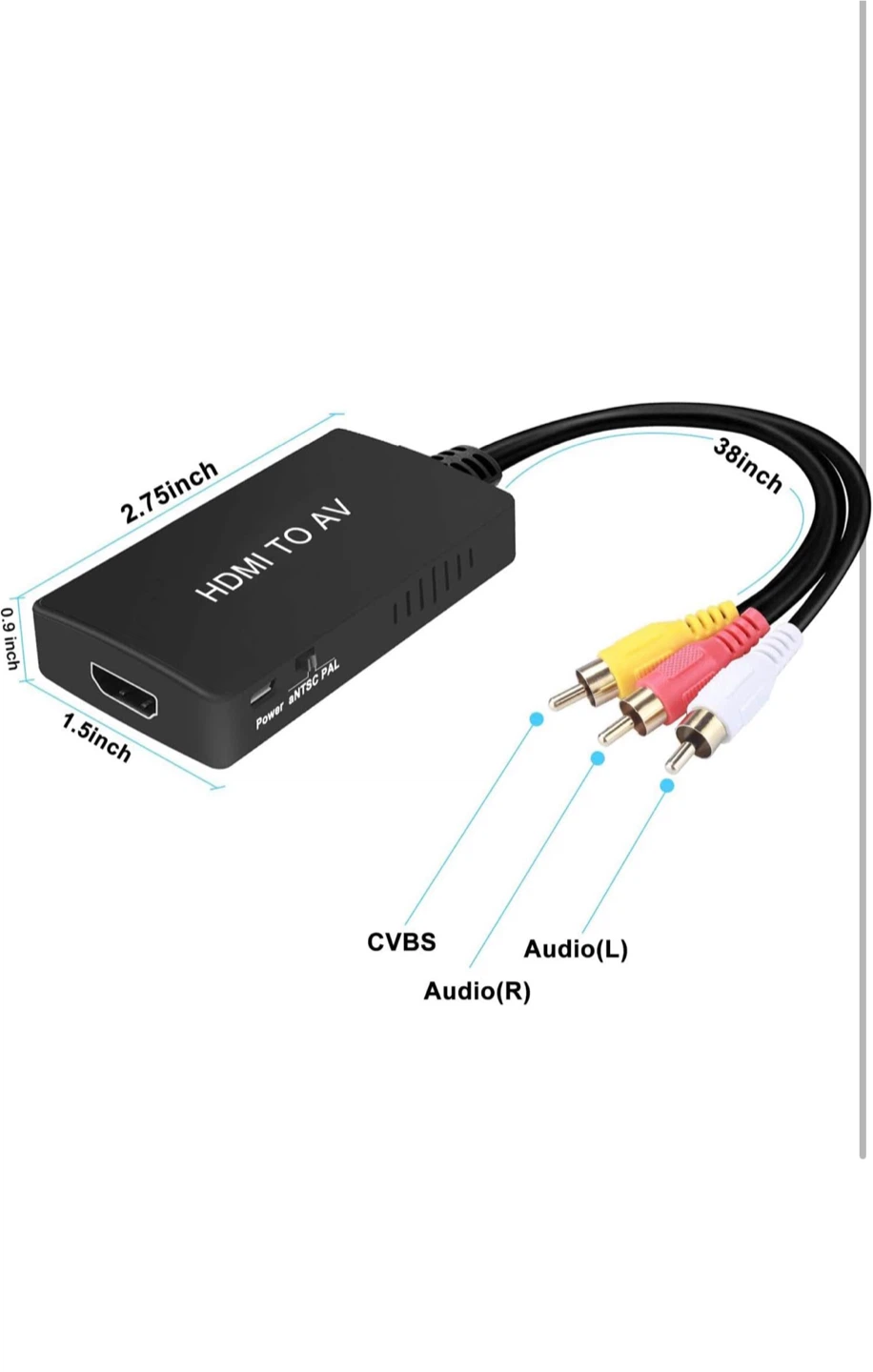 HDMI to AV Converter - photo 4