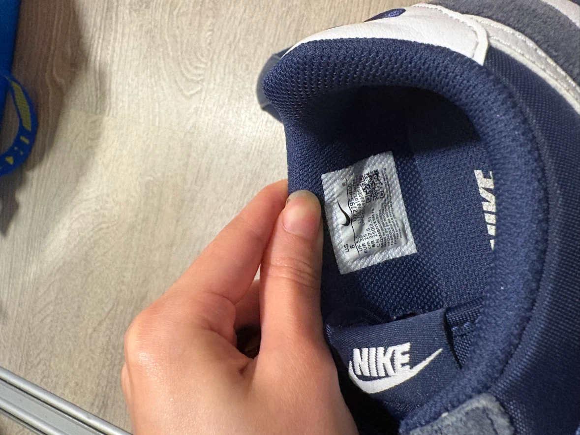 Nike Cortez Navy Blue Sneakers - photo 3