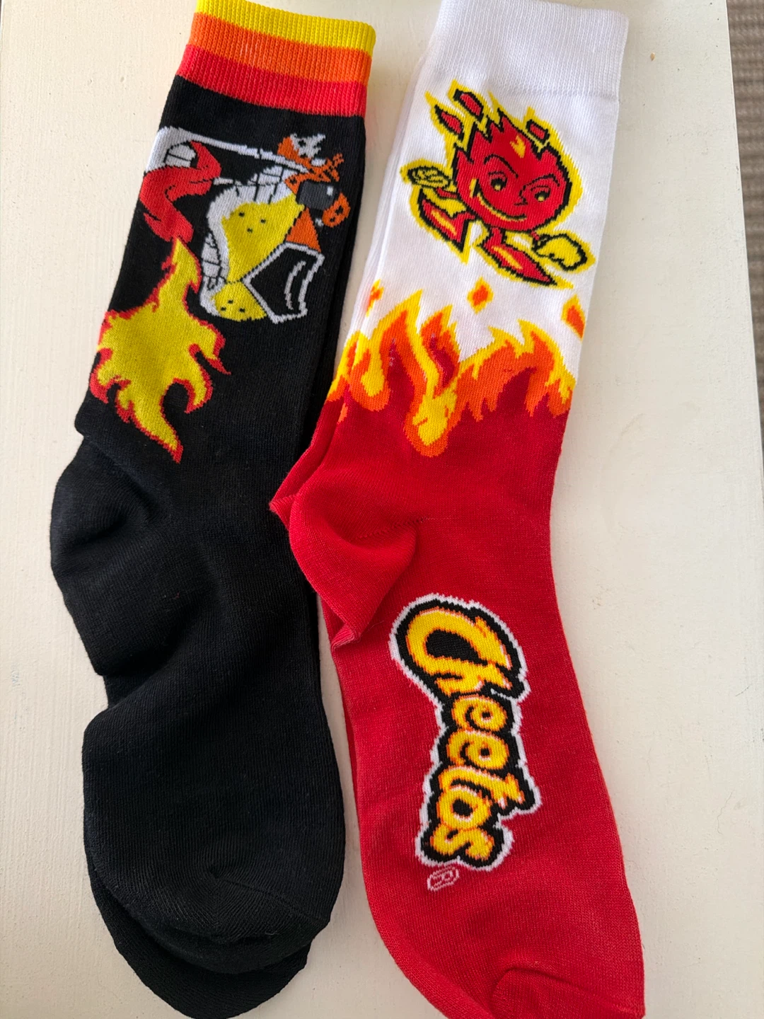 Cheetos Socks - Two Pairs