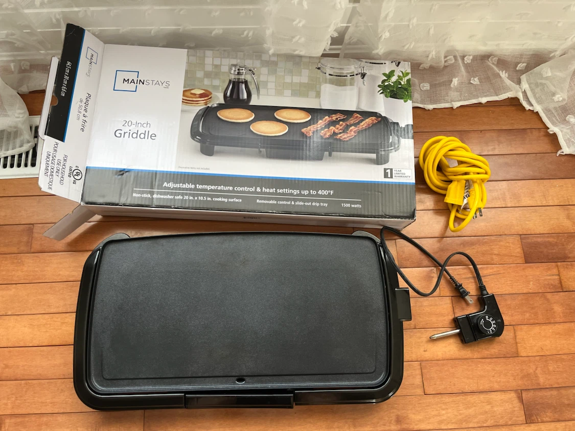 Mainstays 20-Inch Griddle