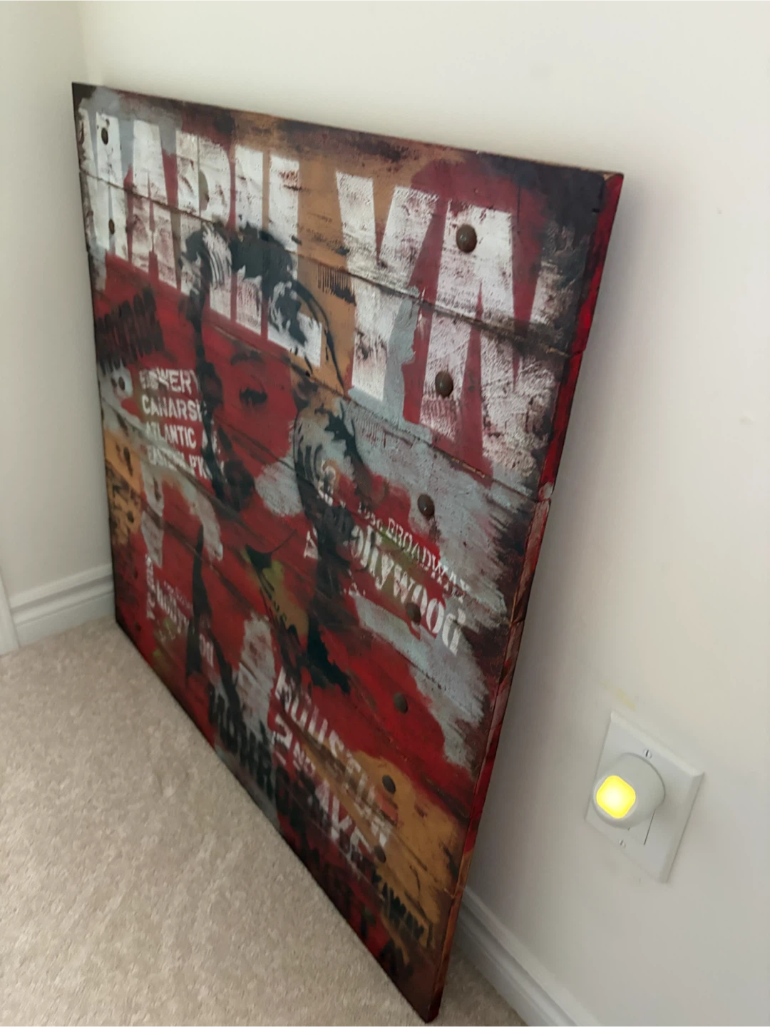 Marilyn Monroe Wood Wall Art - photo 3