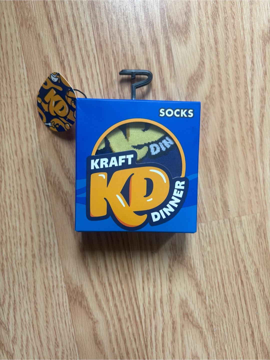 Kraft Dinner Socks
