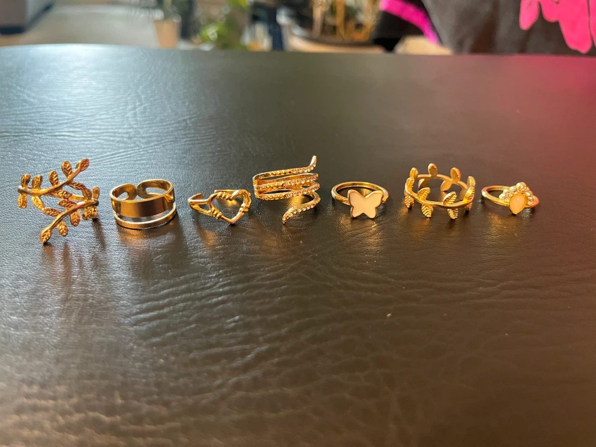 25 rings size 6-7 (new and gently worn) - photo 3
