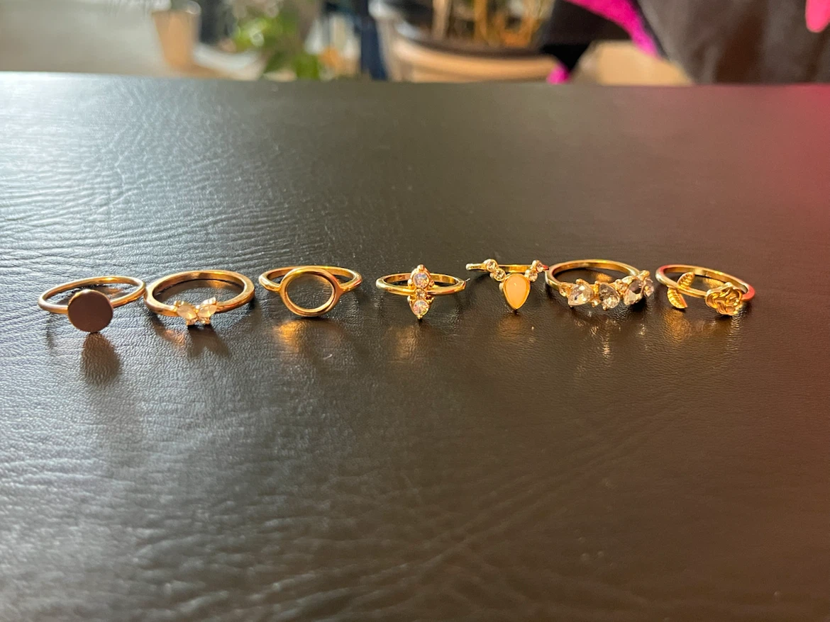 25 rings size 6-7 (new and gently worn) - photo 4