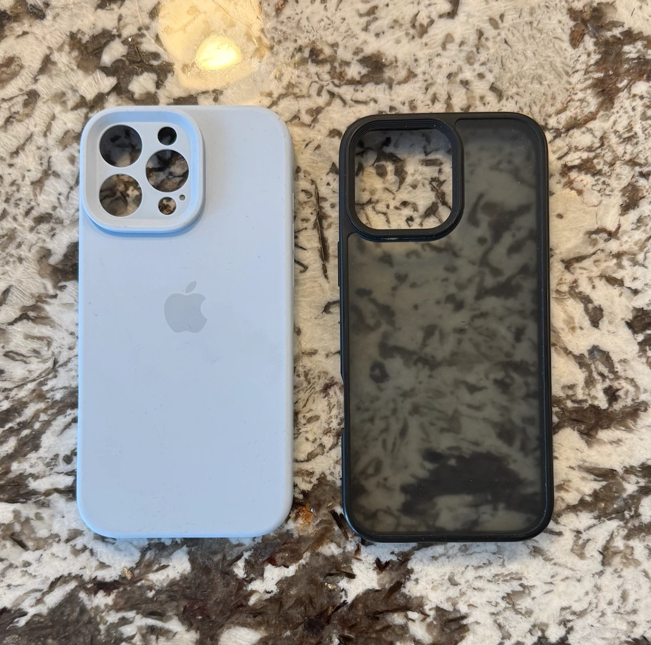 Apple iPhone 16 Pro Max Case Lot (Light Blue & Black Smoke)