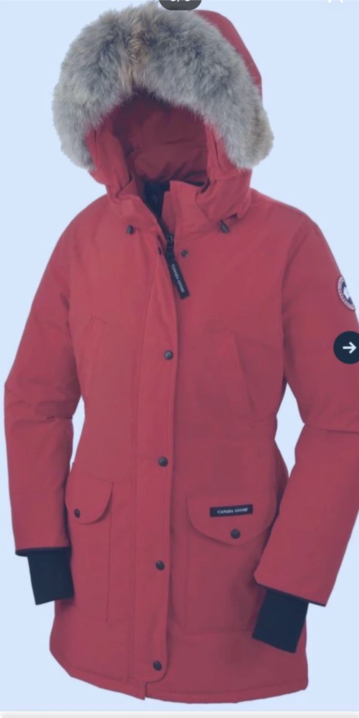 Canada Goose Red Parka Winter Coat - photo 2