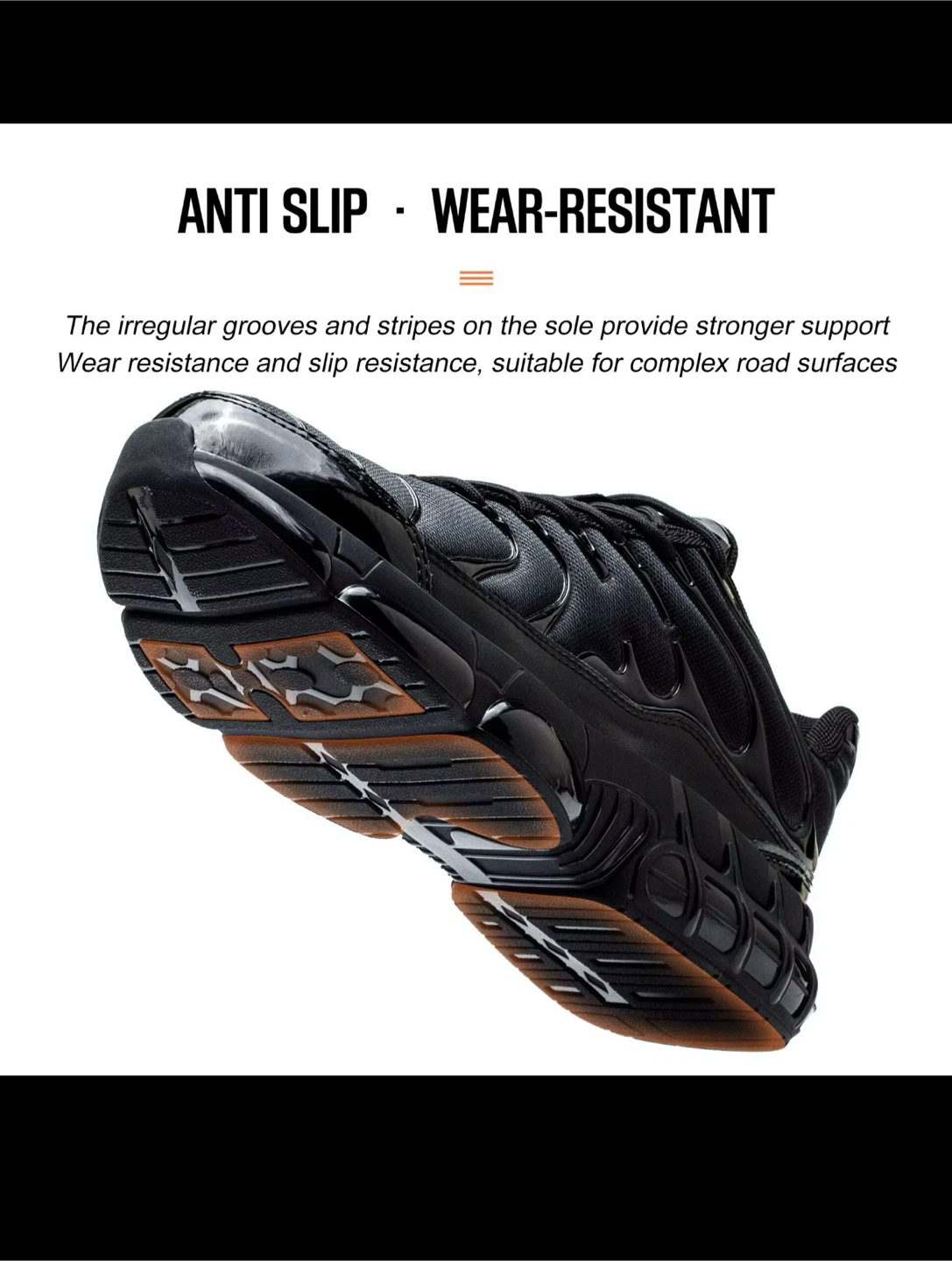 Black Safety Work Shoes - Anti Slip & Anti Impact - photo 3