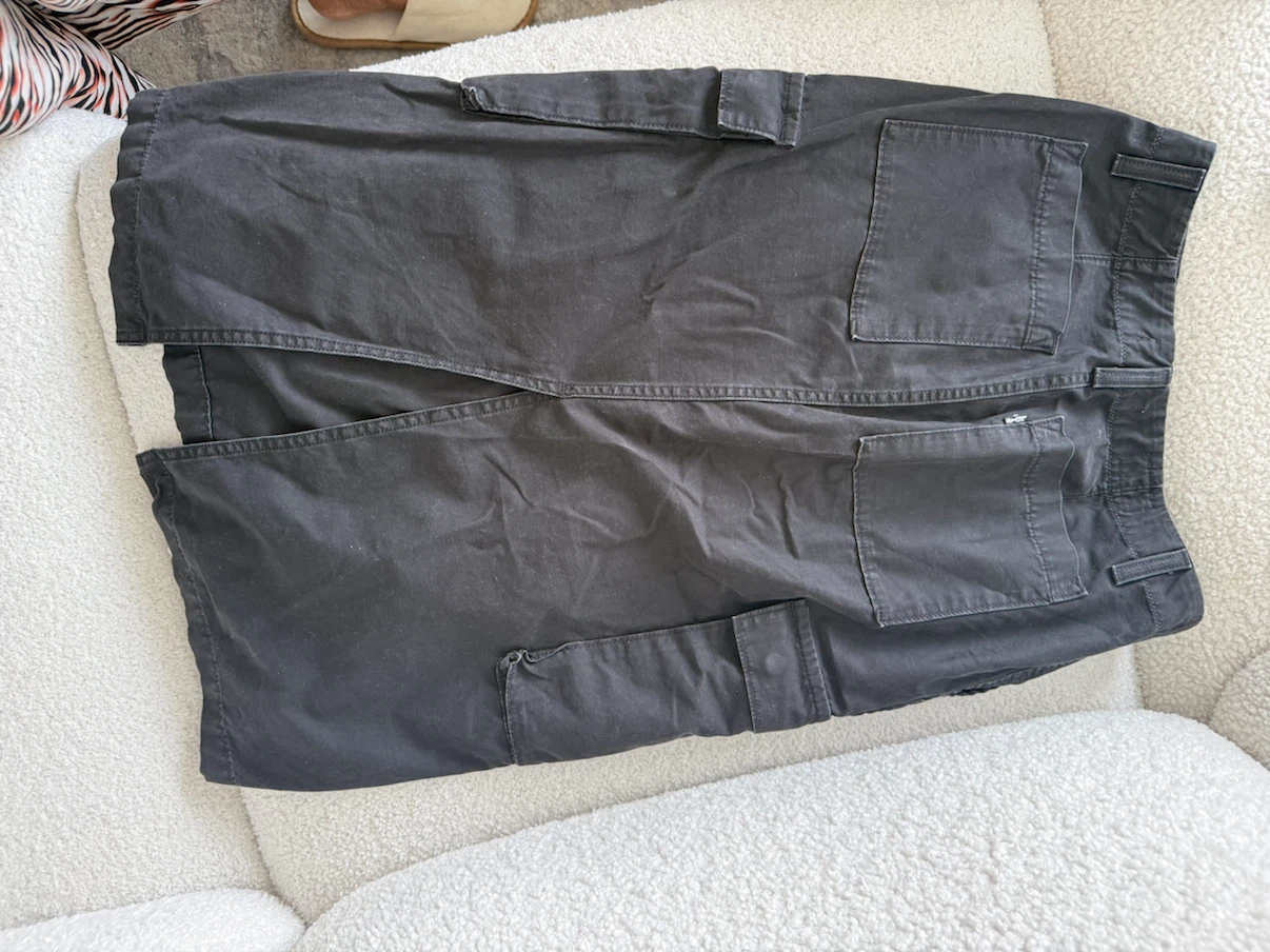 Levi's Black Cargo Skirt - photo 2
