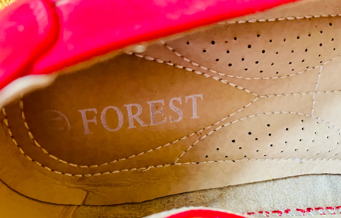FOREST Red Ballet Flats - photo 4
