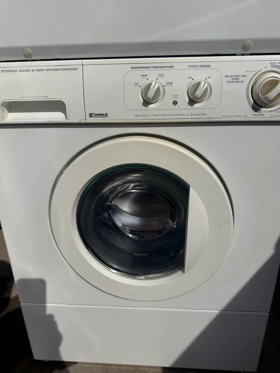 Kenmore Stackable Washer and Dryer Set - photo 2