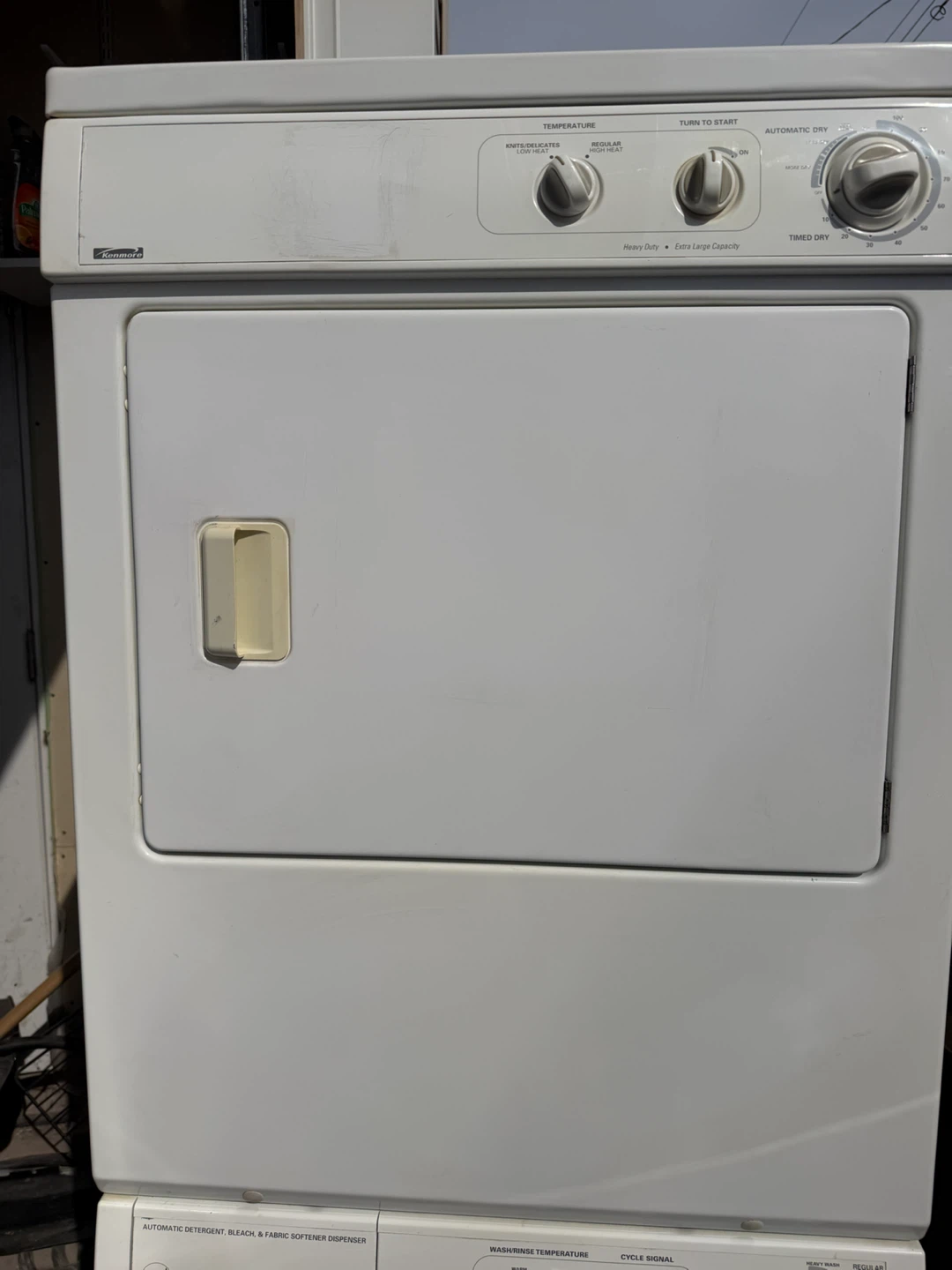 Kenmore Stackable Washer and Dryer Set - photo 4