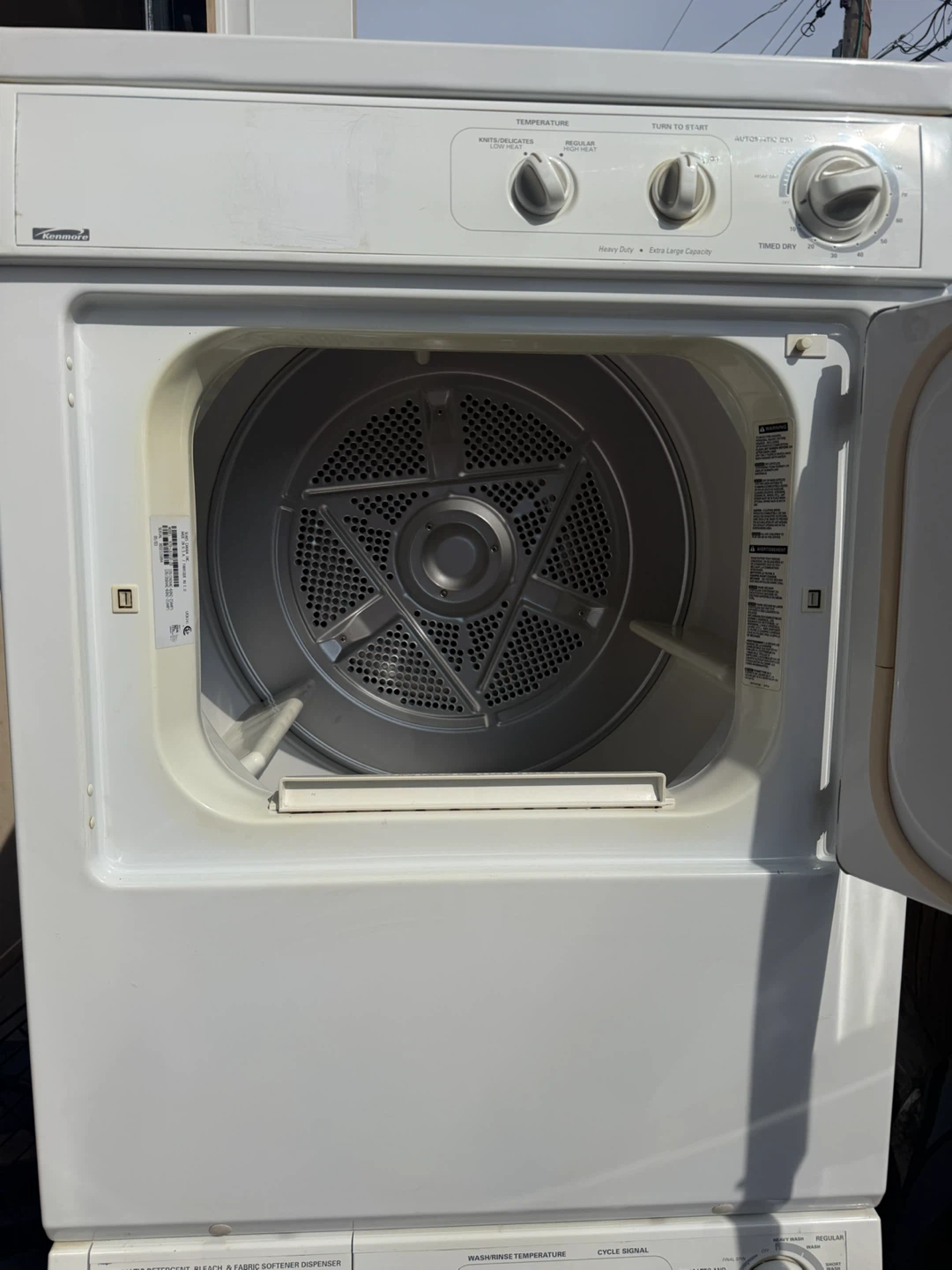 Kenmore Stackable Washer and Dryer Set - photo 5
