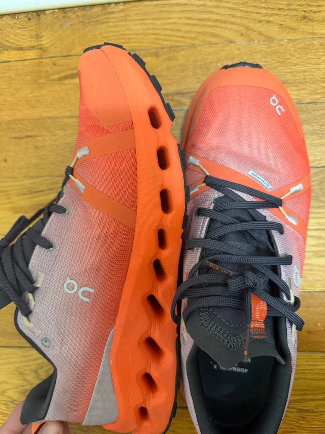 On Cloudsurfer Trail Waterproof Running Shoes US W 10.5 - photo 2