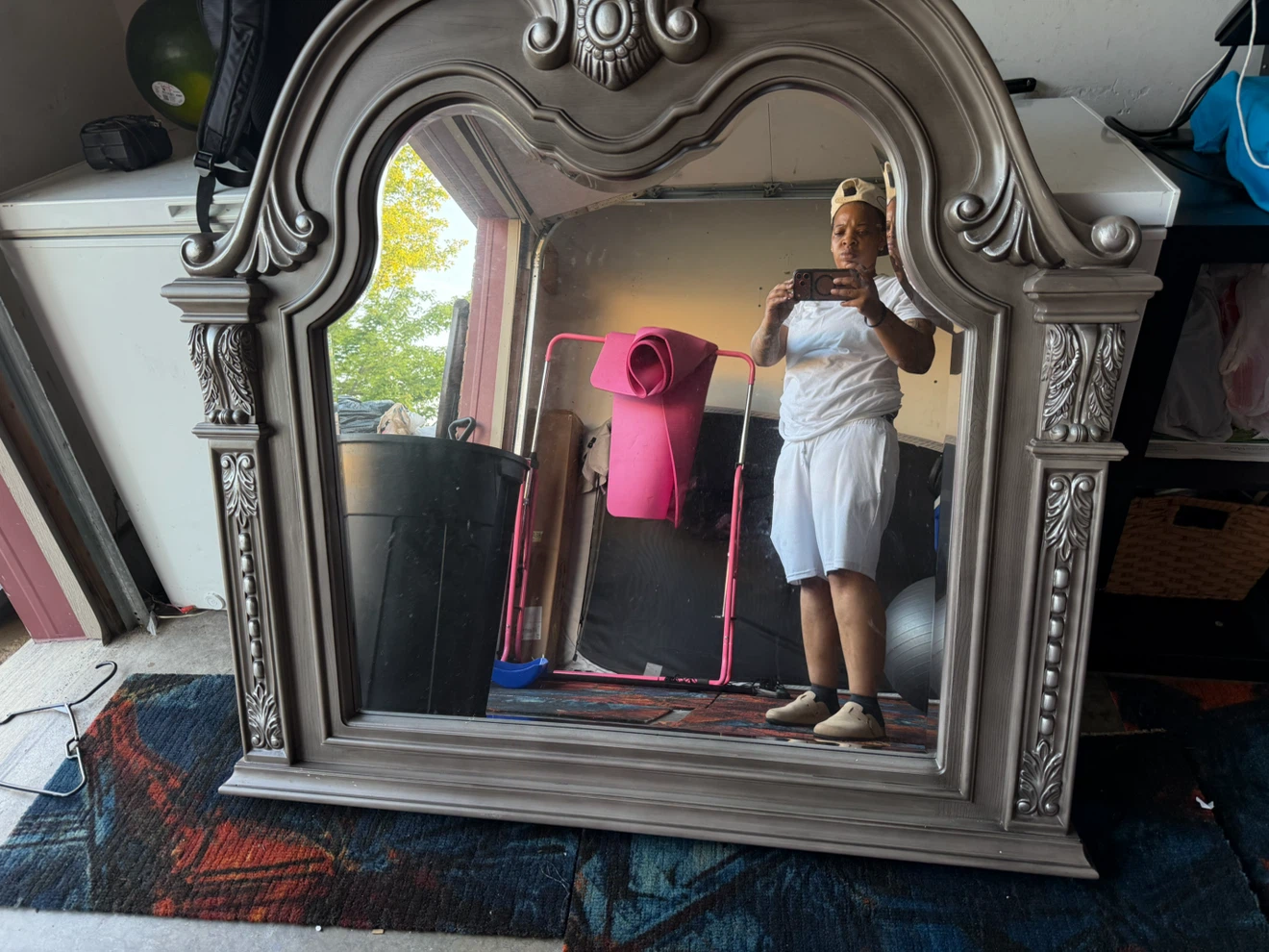 Big mirror to dress set heavy duty
