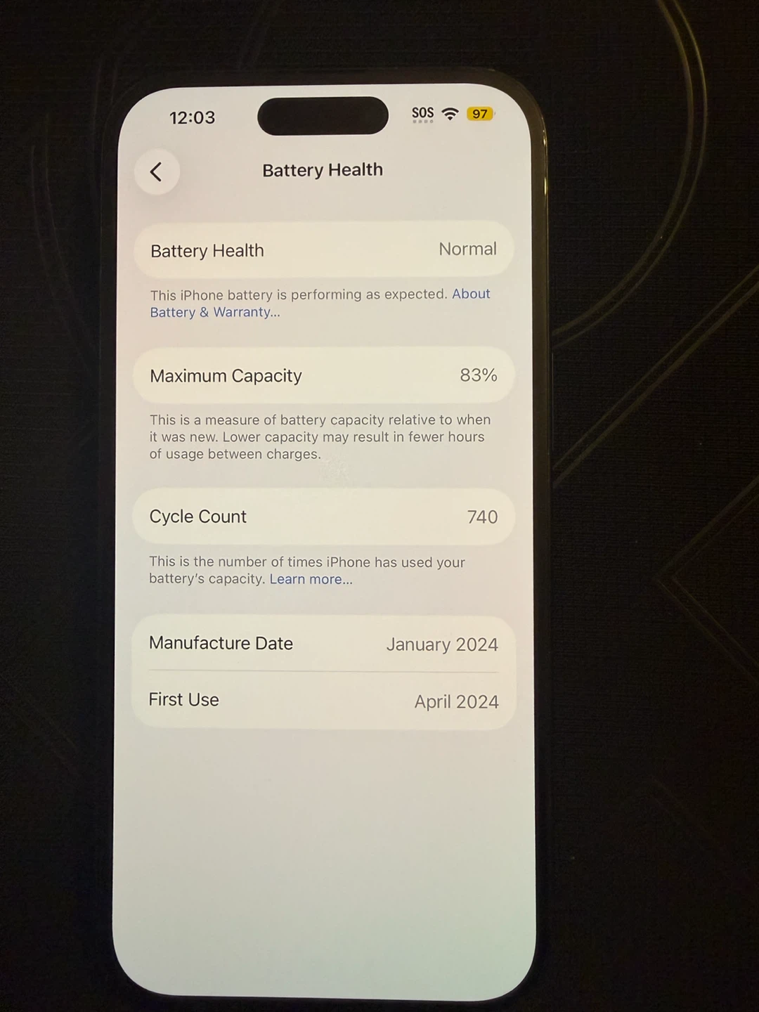 Black IPhone 15 256GB - photo 4