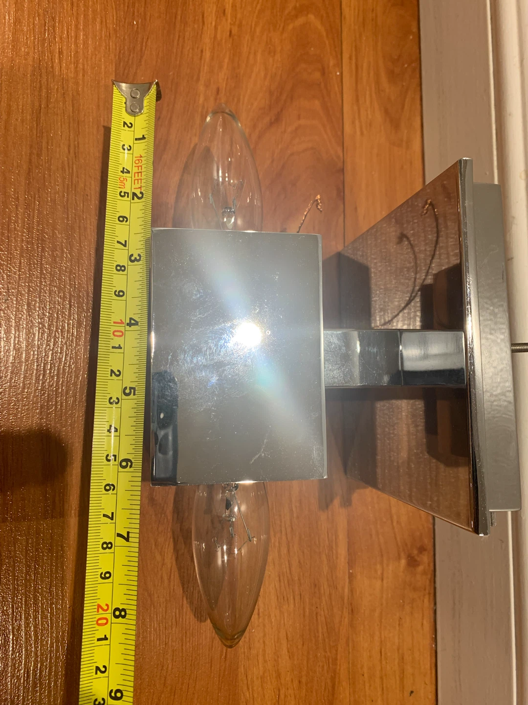 Kendal Lighting Madison Chrome Vanity Light Base (No Glass) - photo 5