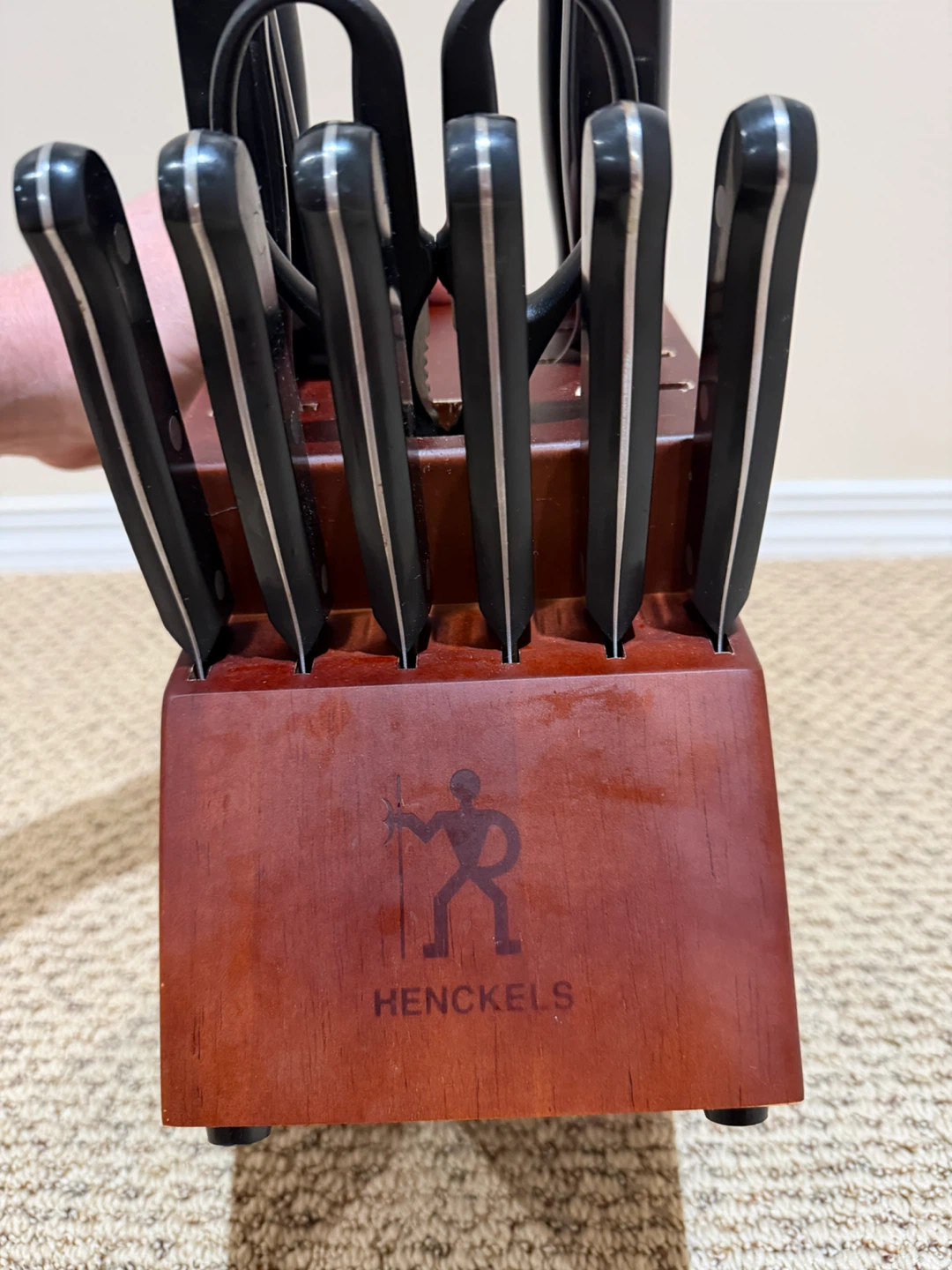 Henckels Knife Block Set with Knives and Shears - photo 2