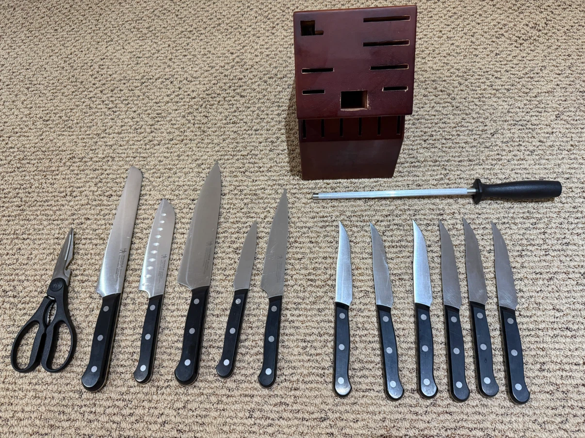 Henckels Knife Block Set with Knives and Shears - photo 3