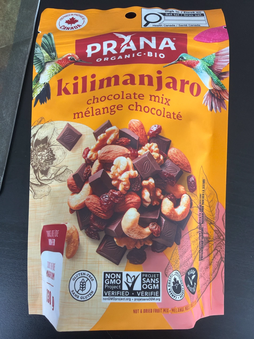 Prana Organic Kilimanjaro Chocolate Mix