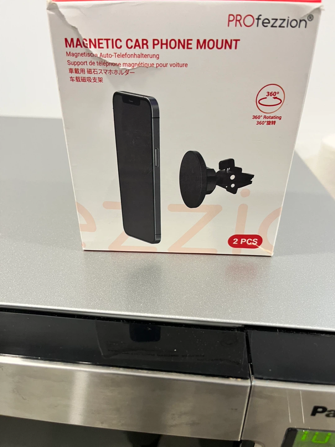 Profezzion Magnetic Car Phone Mount - 2 Pcs