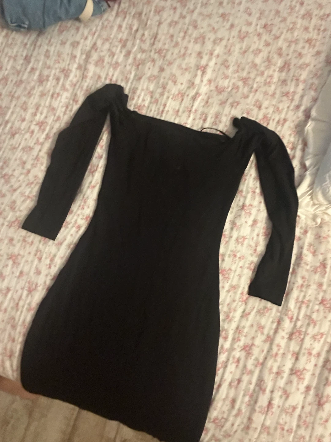 Contour by Arista Black Off-the-Shoulder Maxi Dress - photo 2