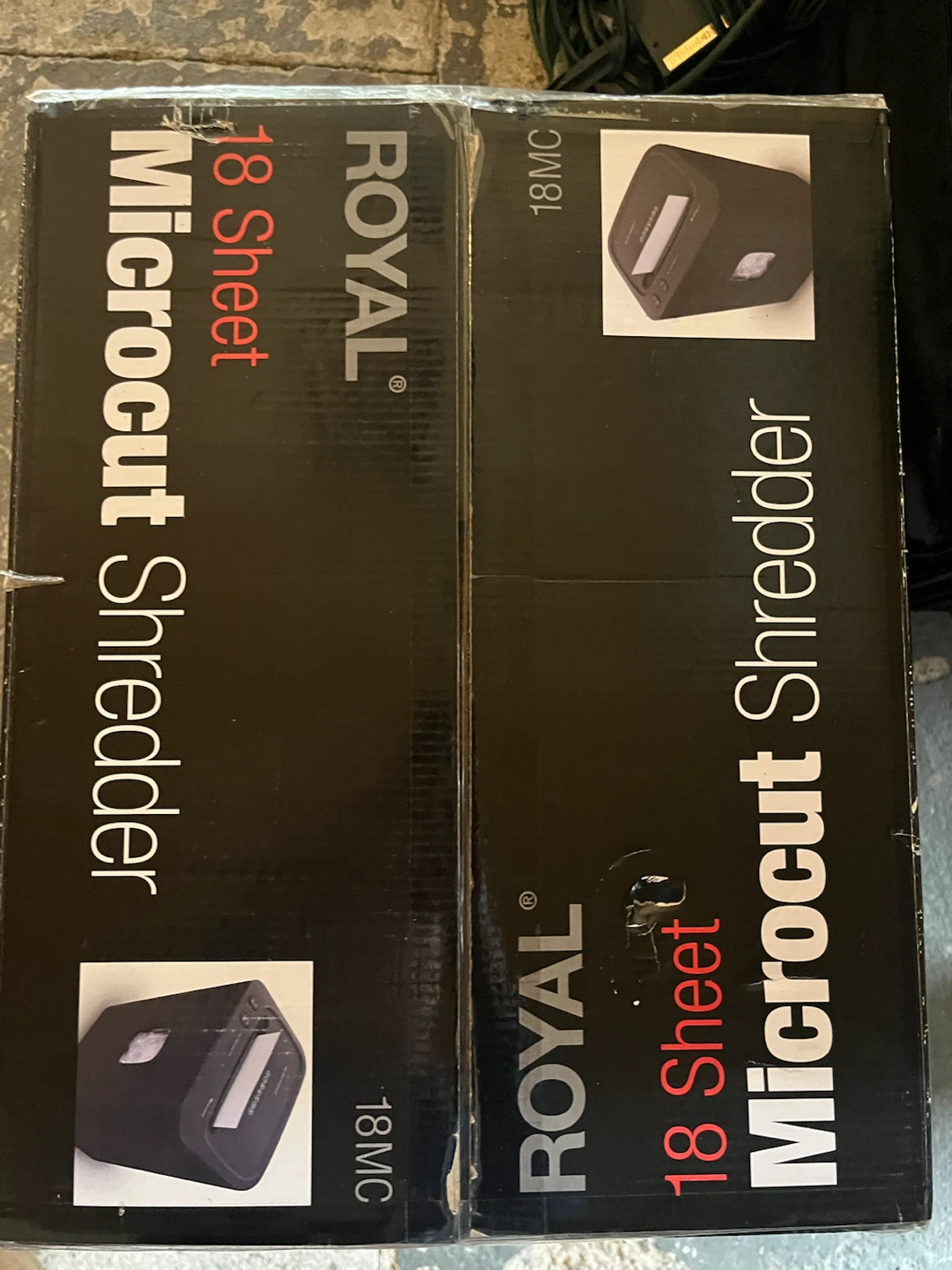 Royal 18 Sheet Microcut Shredder - photo 2