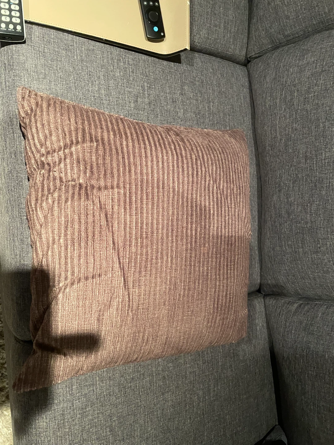 Corduroy Throw Pillows ($5 each) - photo 2