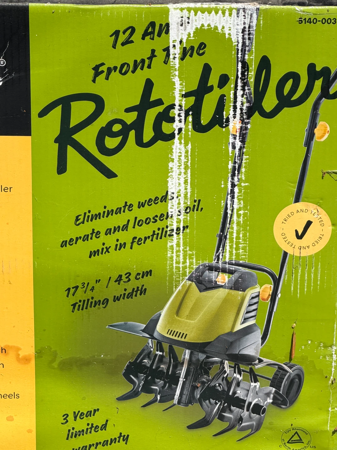 Radley Rototiller 12" Front Tine
