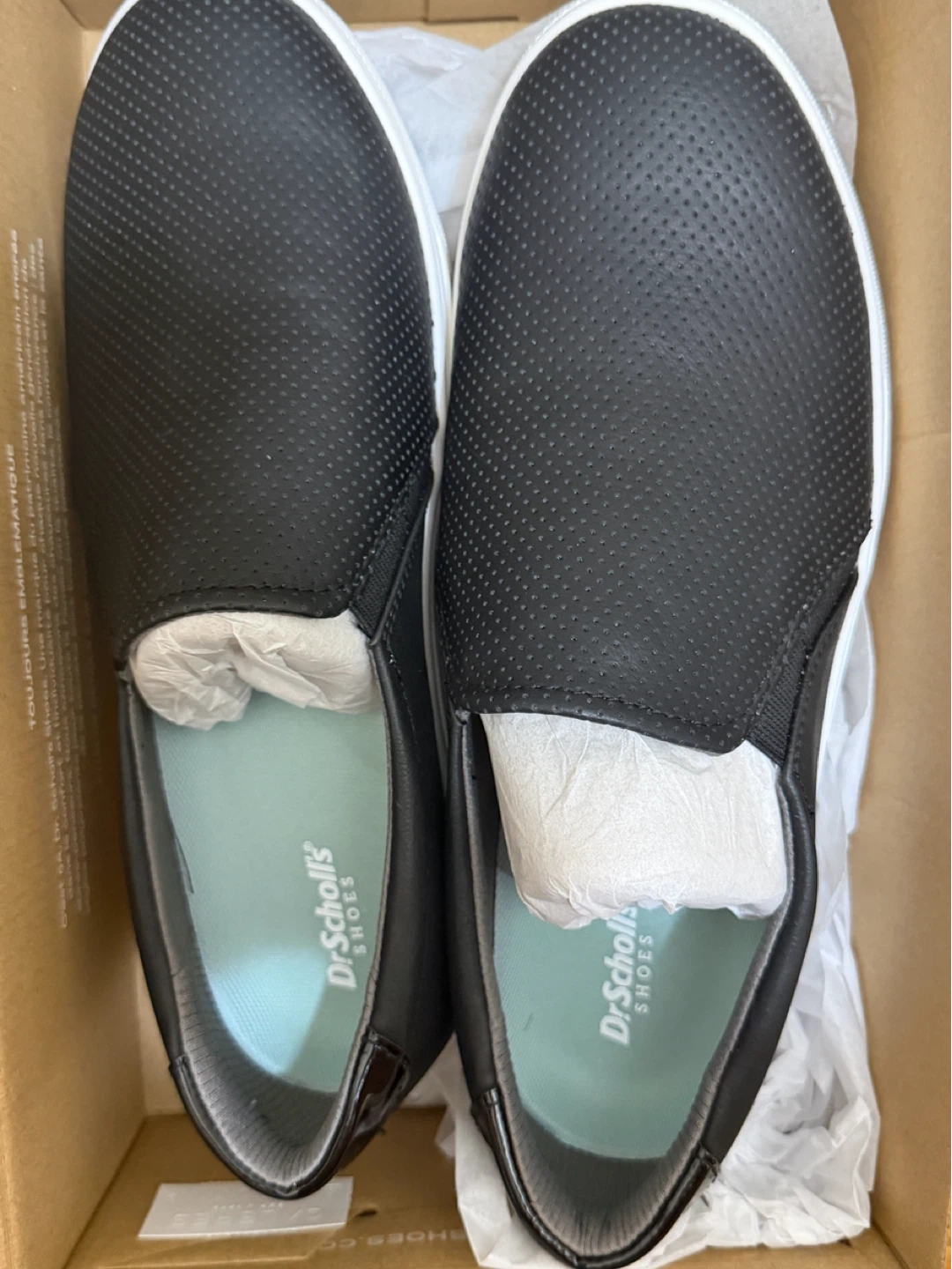 Dr. Scholl's Nova Women's Black Slip-On Wide Width Shoes