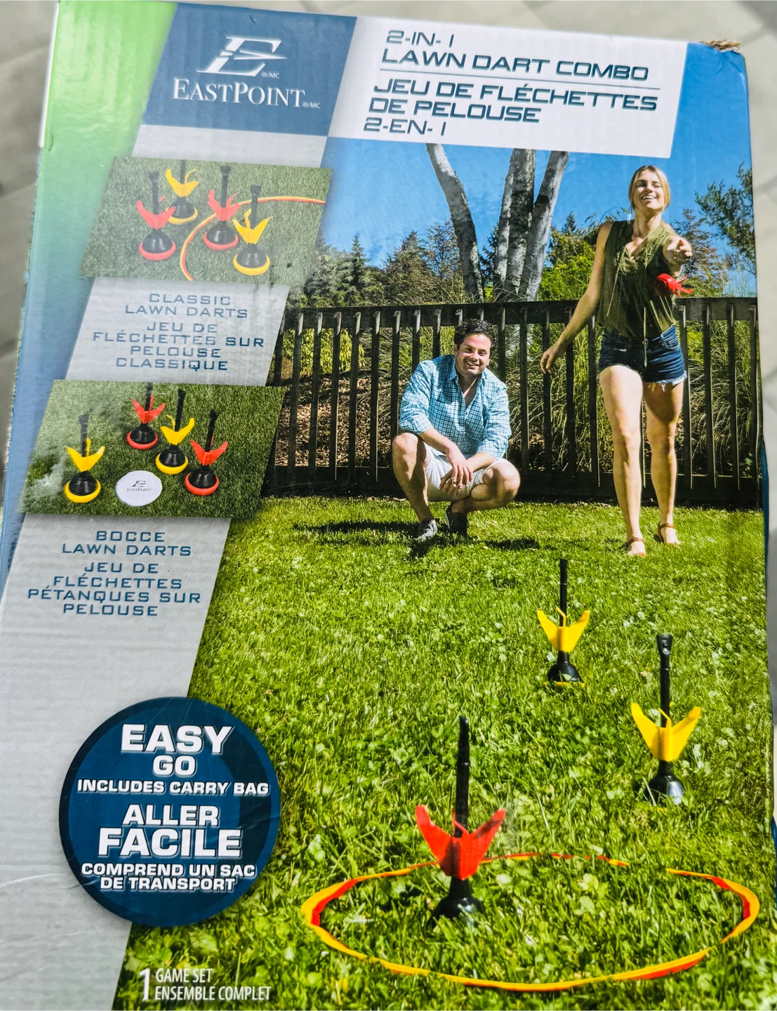 Eastpoint 2-in-1 Lawn Dart Combo