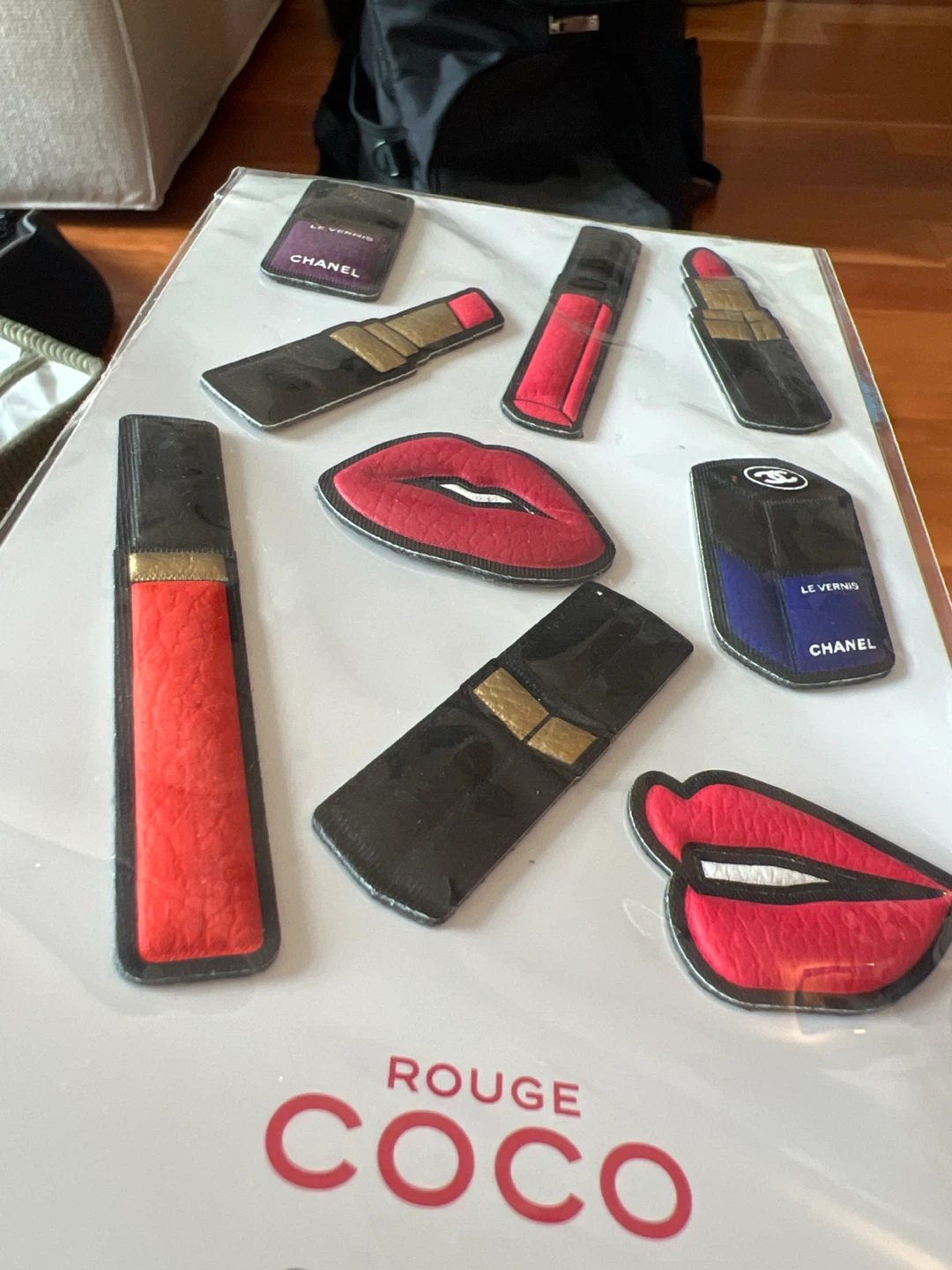 Chanel Rouge Coco puffy permanent stickers - photo 2