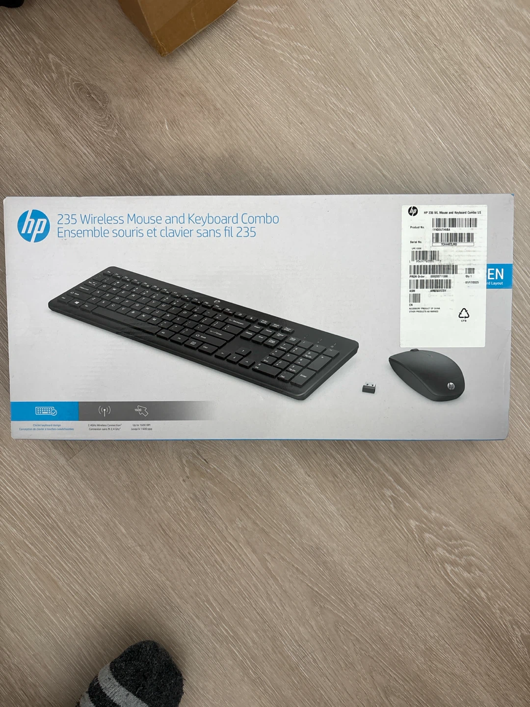 HP 235 Wireless Mouse and Keyboard Combo
