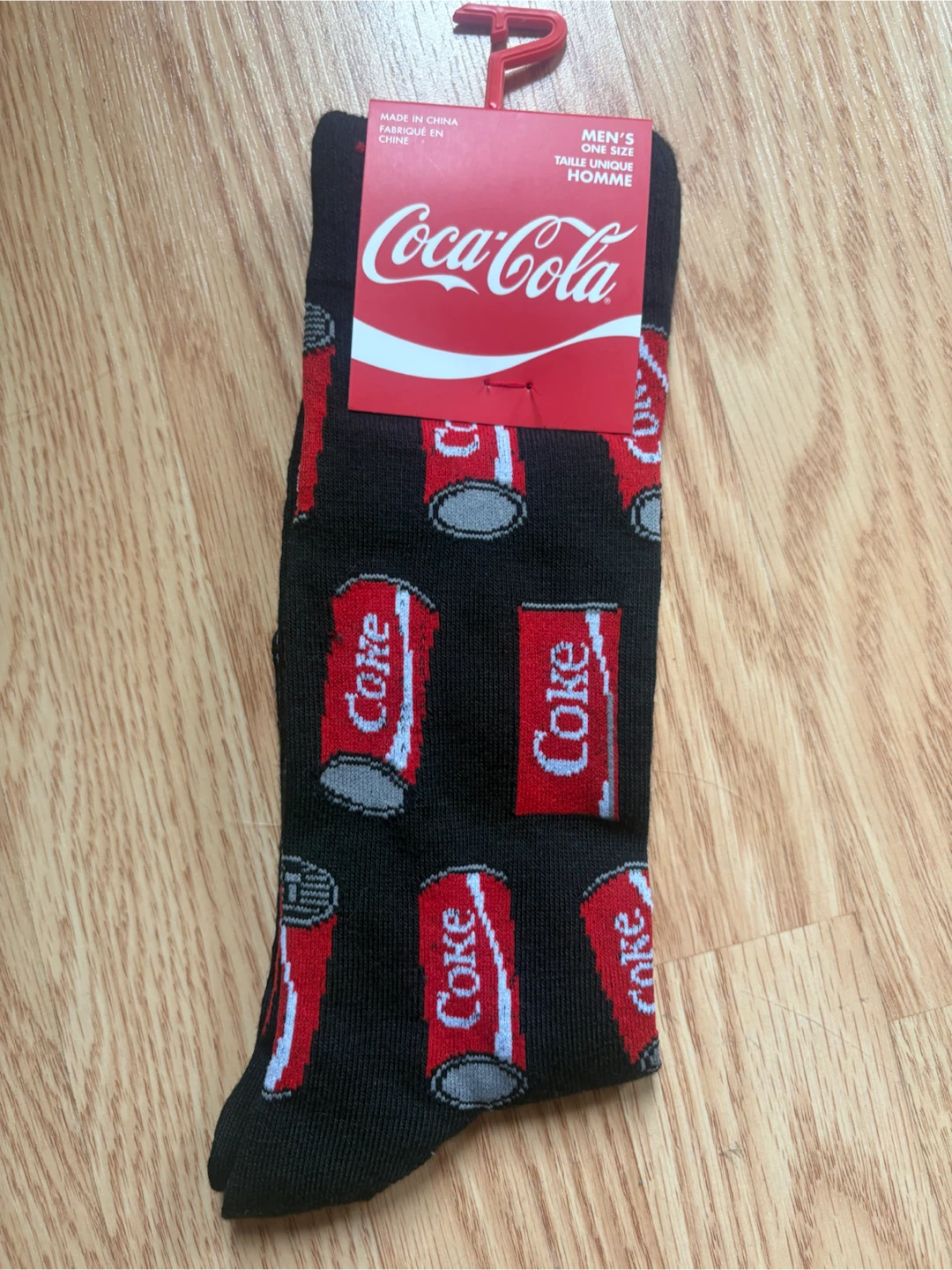 Coca-Cola Men's One Size Socks