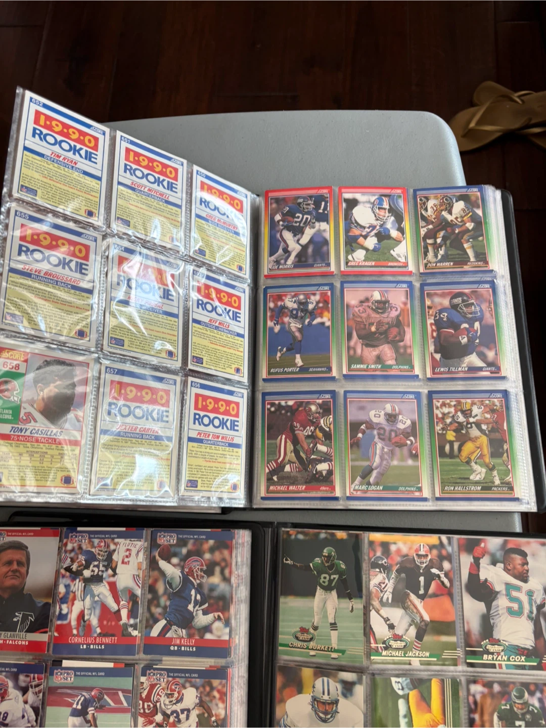 Collection of Pro Set NFL Football Cards - photo 4